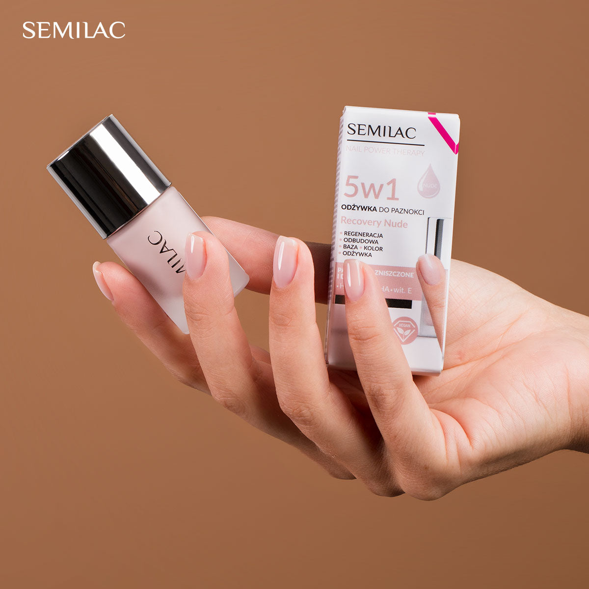 Nail Conditioner - Nail Power Therapy 5in1 Recovery Nude