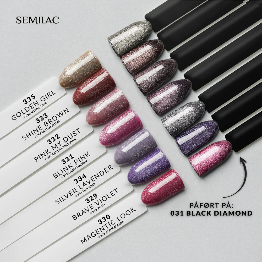 Gelpolish 334 Silver lavender - Magnetic Glow - 7 ml