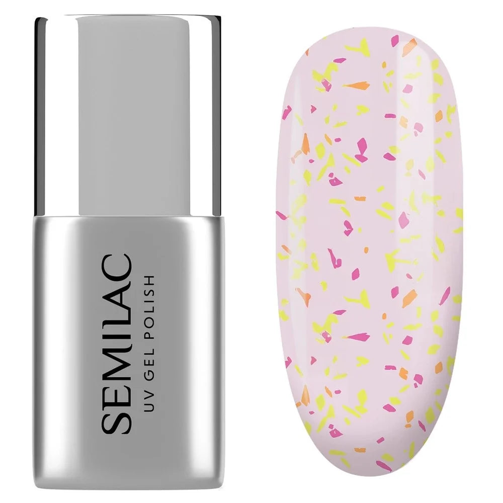 Gelpolish Top No Wipe Matt T26 - Peach Galaxy - 7 ml