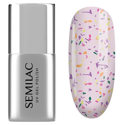 Gelpolish Top No Wipe Matt T27 - Violet Galaxy - 7 ml