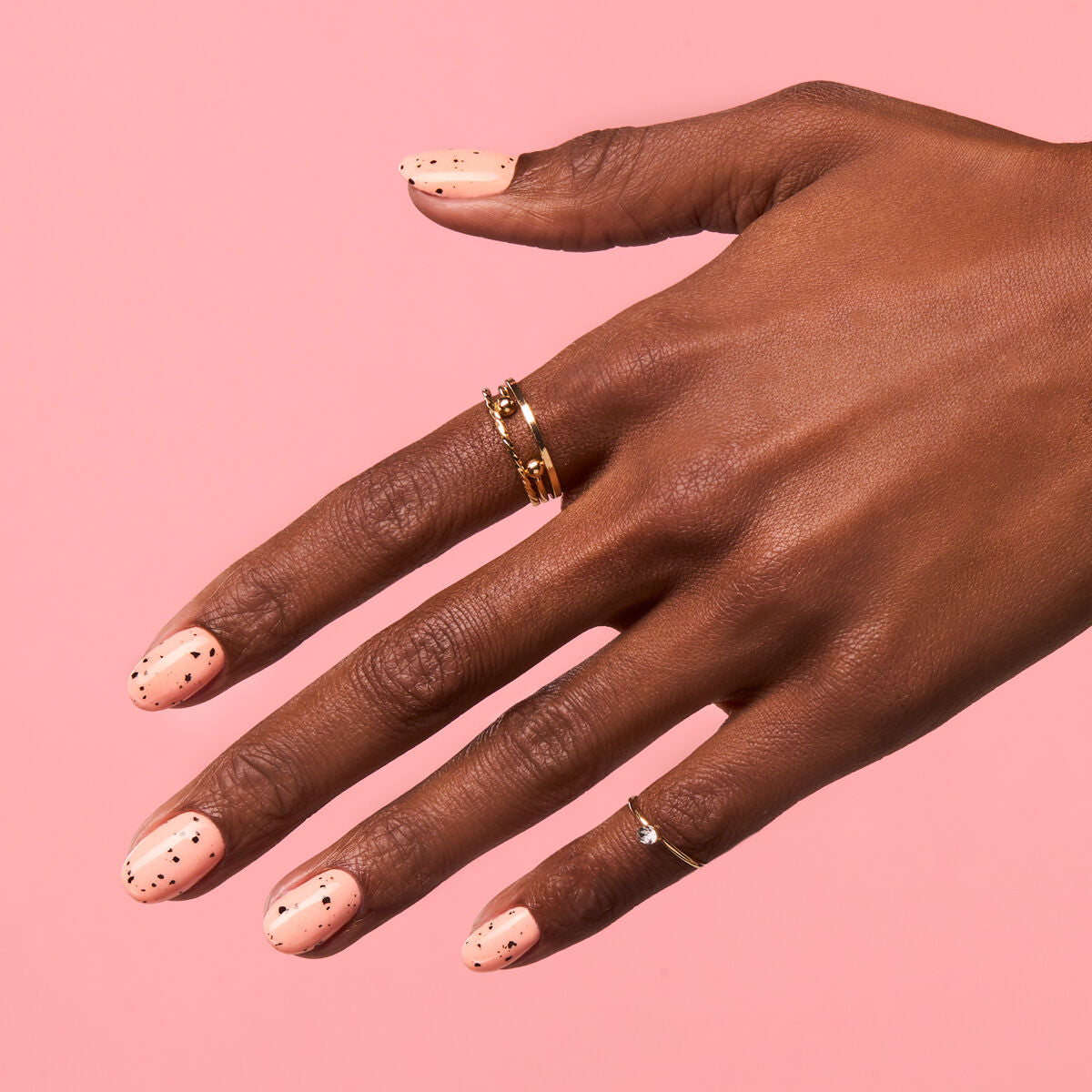 UV Hybrid Top No Wipe Stone Effect