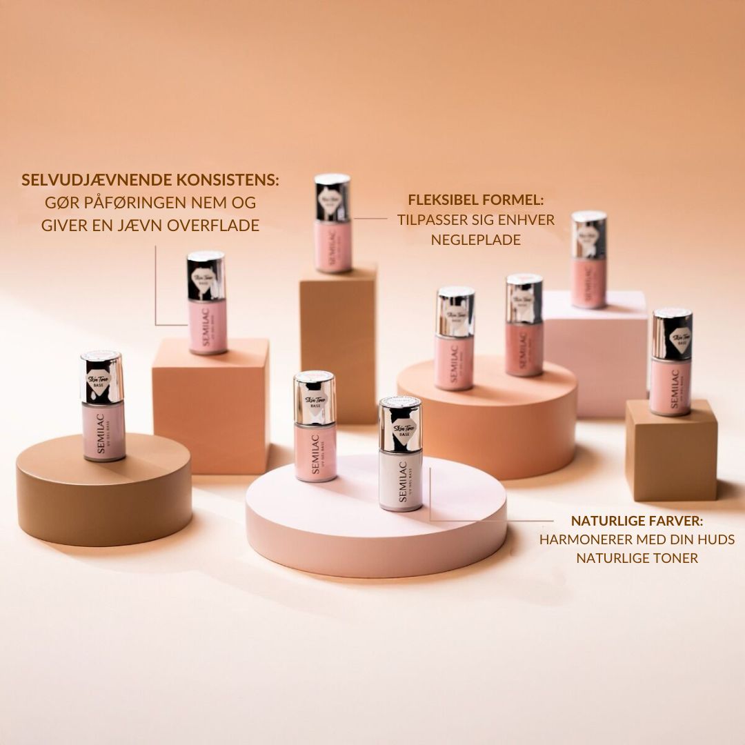 Skin Tone Cover Base - Glitter Beige 7 ml