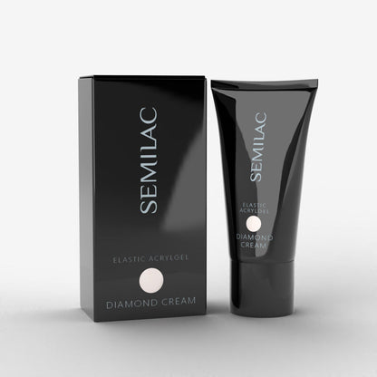 Akrylgel Elastic - Diamond Cream - 30g