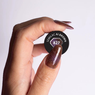Gelpolish - 827 AI Brown - 7 ml