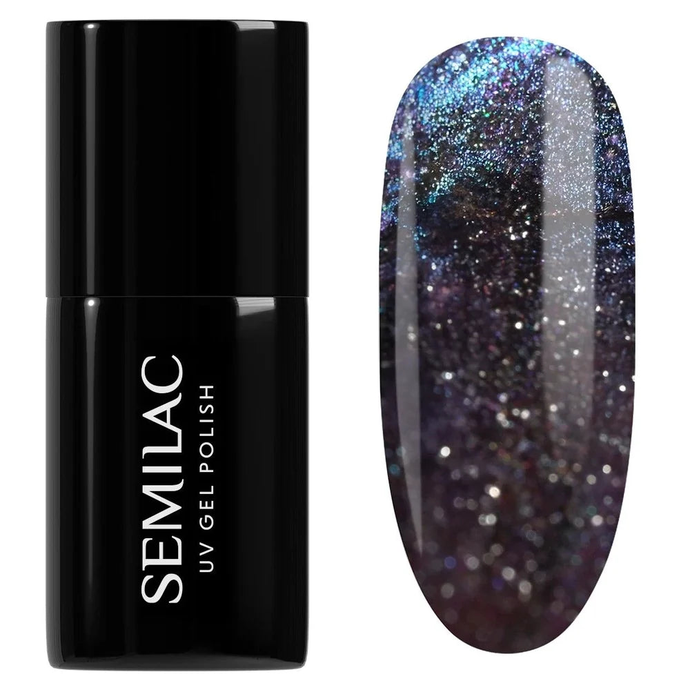 Gelpolish - 828 Grey Holo - 7 ml