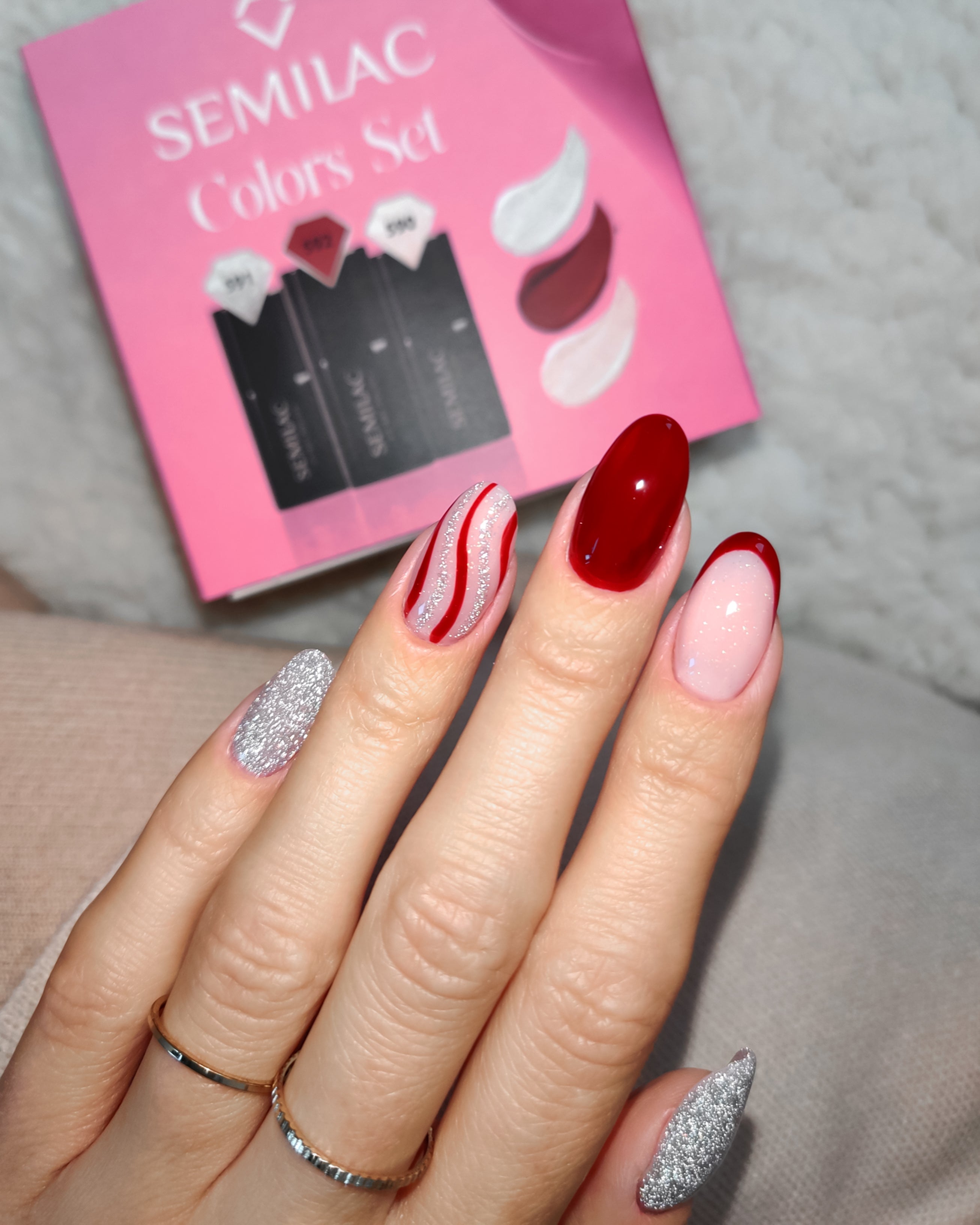 UV Gelpolish Color Sæt (3 x 7 ml) - Limited Edition-Gelpolish-Semilac-NR Kosmetik