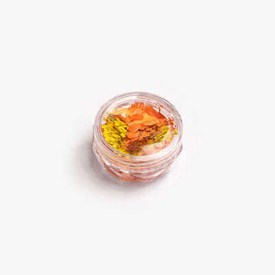 Flower Flakes - Golden Sunset - 0,3g-nail art pynt