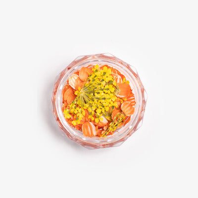 Flower Flakes - Golden Sunset - 0,3g-nail art pynt
