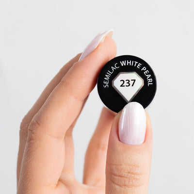 UV Hybrid 237 White Pearl - 7 ml-UV Hybrid-Semilac-NR Kosmetik