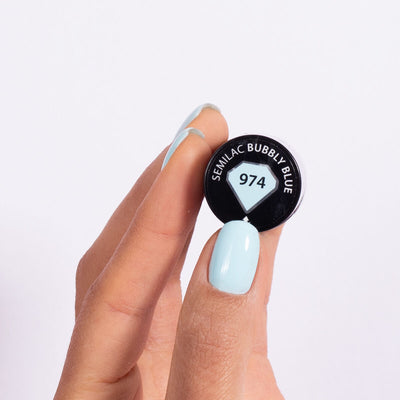 Gelpolish 974 Bubbly Blue - 7 ml