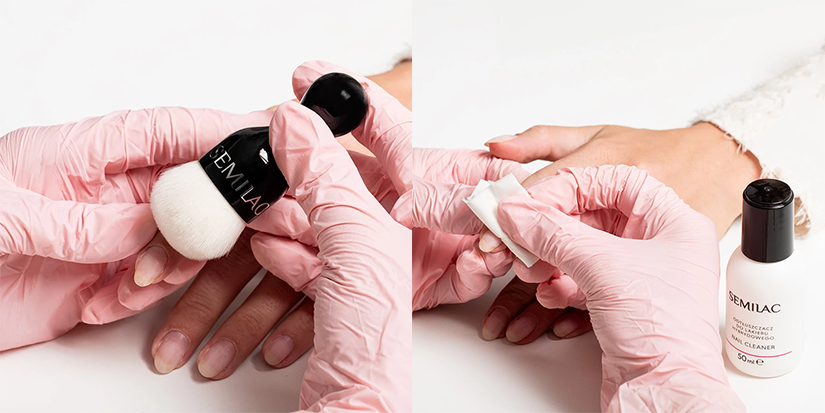 manicure prep fjerner støv