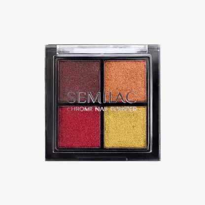 Pressed Nail Powder Chrome Palette 02