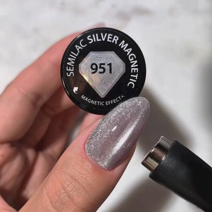 Gelpolish 951 Silver Magnetic - 7 ml