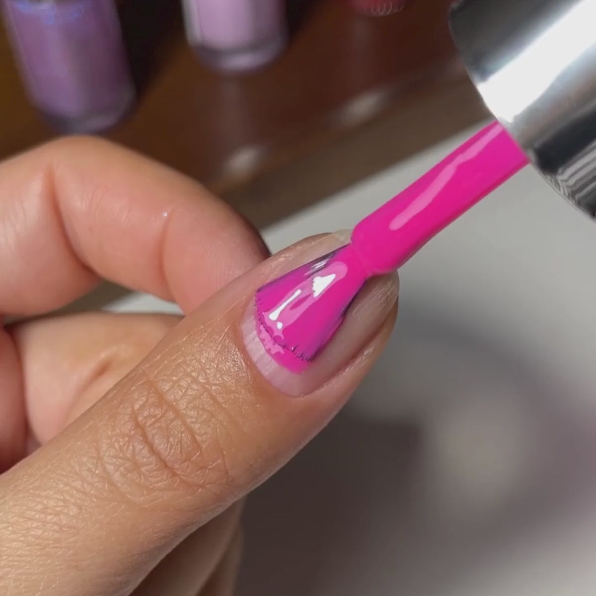 119 Neon Pink - Alm. Neglelak - 9 ml