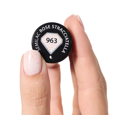 Gelpolish 963 Rose Stracciatella - 7 ml