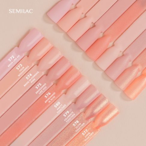 UV Hybrid 575 Bridesmaid Like You - Wedding 7 ml-UV Hybrid-Semilac-NR Kosmetik