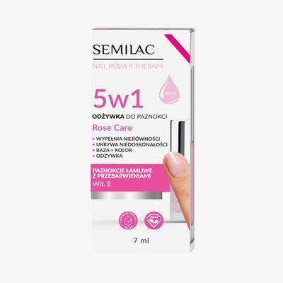 Nail Conditioner - Nail Power Therapy 5in1 Rose Care - 7 ml