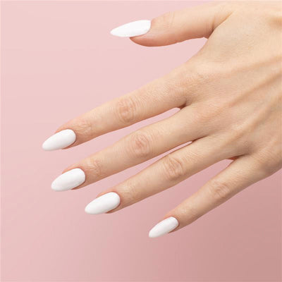 One Step Glossy Gelpolish - The White S110