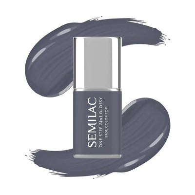 One Step Glossy Gelpolish - Stone Grey S185