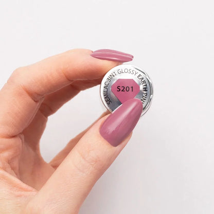 One Step Glossy Gelpolish - Earth Pink S201