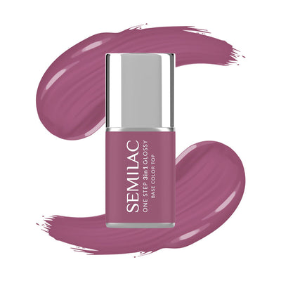 One Step Glossy Gelpolish - Purple Beige S205