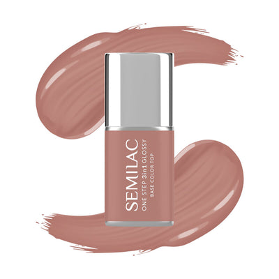 One Step Glossy Gelpolish - Peach Beige S235