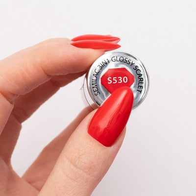 One Step Glossy Gelpolish - Scarlet S530