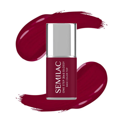 One Step Glossy Gelpolish - Dark Raspberry S570