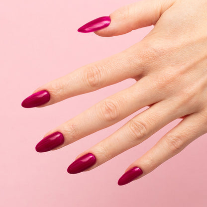 One Step Glossy Gelpolish - Dark Raspberry S570