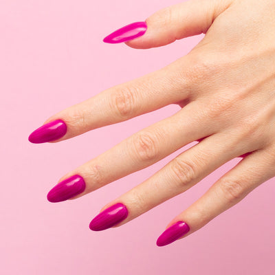 One Step Glossy Gelpolish - Bright Purple S595