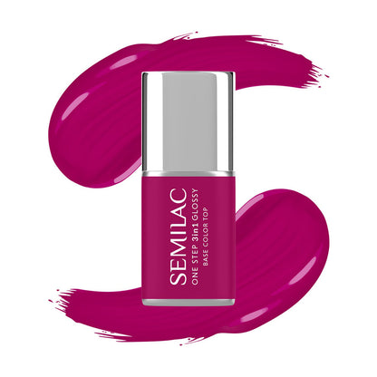 One Step Glossy Gelpolish - Bright Purple S595