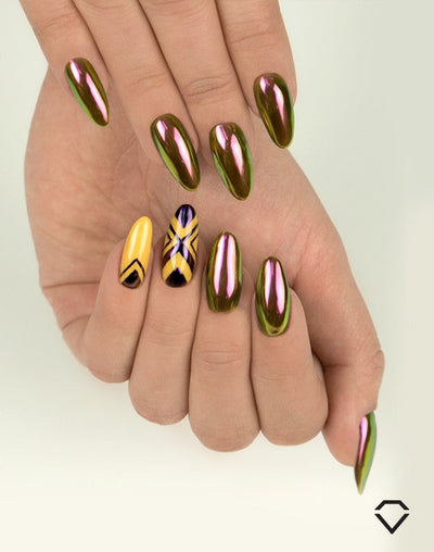 Neglepynt - SemiFlash - Chameleon Purple Viper 05 - 0,5 gram-Nail Art-Semilac-NR Kosmetik
