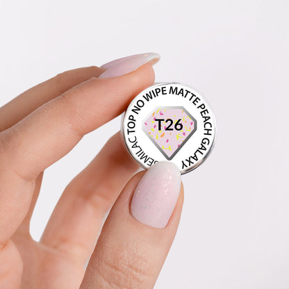 Top No Wipe Matt T26 Peach Galaxy