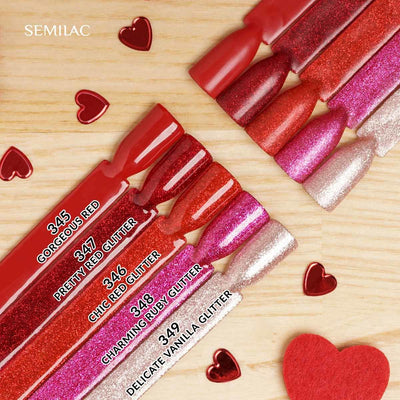 UV Hybrid 345 Gorgeous Red 7 ml-UV Hybrid-Semilac-NR Kosmetik