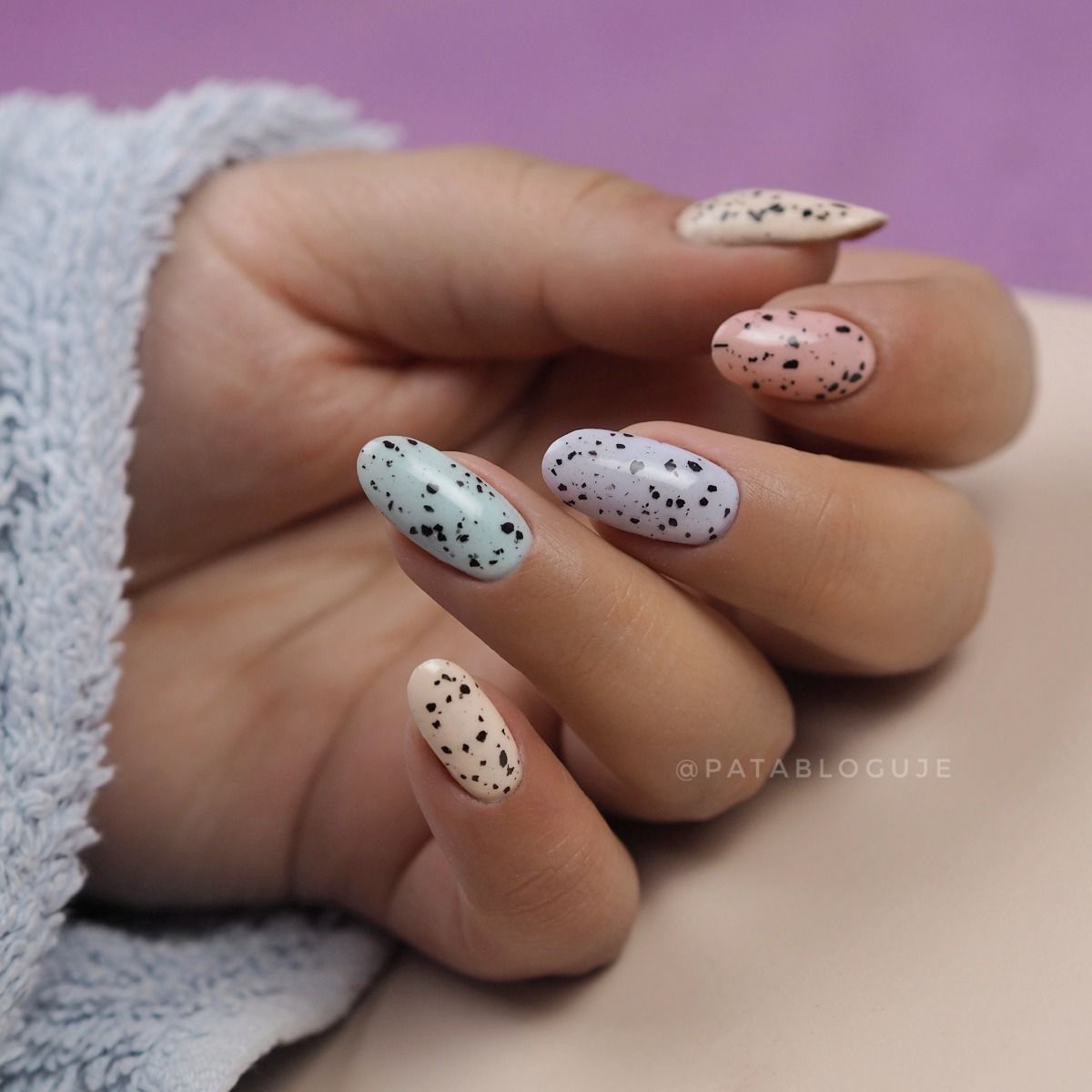 UV Hybrid Top No Wipe Stone Effect